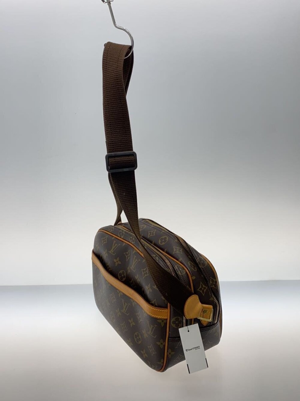Louis Vuitton Canvas Reporter Brown Monogram Brown